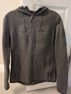 Arc'teryx Women's Heather Charcoal Hooded Full Zip